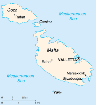 Malta is the largest island,