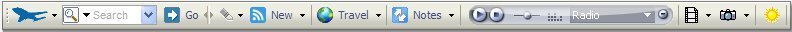 Get to your destination faster with the singing and dancing, Travel Notes Toolbar!