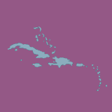 Map of The Caribbean