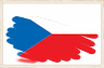 Flag of the Czechia