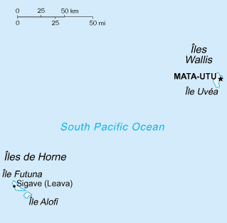M;ap of Wallis and Futuna