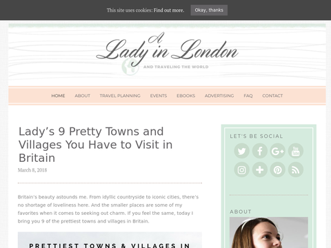A Lady in London - And Traveling The World