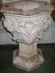 Font where Joseph Ratzinger was baptised.